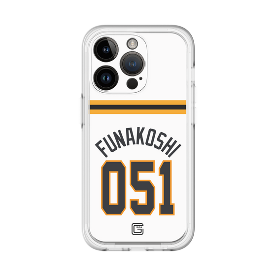 スリムプロテクションプレミアムケース［ 読売ジャイアンツ - #051 FUNAKOSHI - ホーム ］