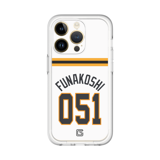 スリムプロテクションプレミアムケース［ 読売ジャイアンツ - #051 FUNAKOSHI - ホーム ］