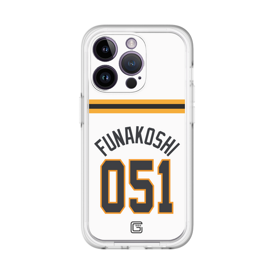 スリムプロテクションプレミアムケース［ 読売ジャイアンツ - #051 FUNAKOSHI - ホーム ］