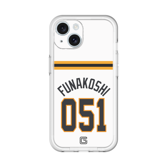 スリムプロテクションプレミアムケース［ 読売ジャイアンツ - #051 FUNAKOSHI - ホーム ］