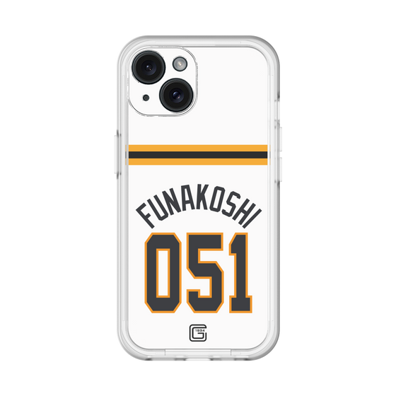 スリムプロテクションプレミアムケース［ 読売ジャイアンツ - #051 FUNAKOSHI - ホーム ］