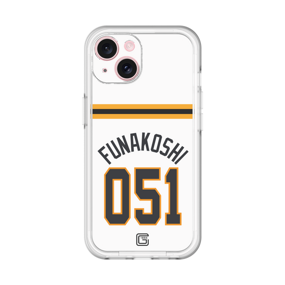 スリムプロテクションプレミアムケース［ 読売ジャイアンツ - #051 FUNAKOSHI - ホーム ］