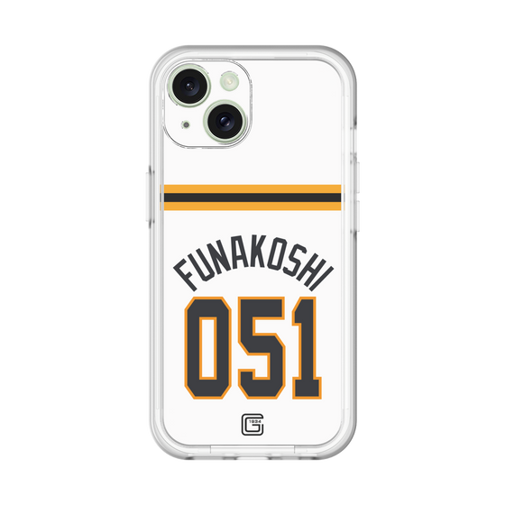 スリムプロテクションプレミアムケース［ 読売ジャイアンツ - #051 FUNAKOSHI - ホーム ］