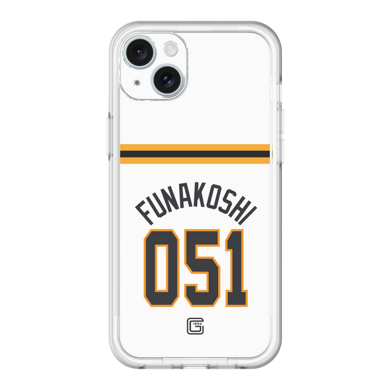 スリムプロテクションプレミアムケース［ 読売ジャイアンツ - #051 FUNAKOSHI - ホーム ］