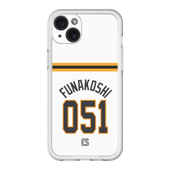 スリムプロテクションプレミアムケース［ 読売ジャイアンツ - #051 FUNAKOSHI - ホーム ］