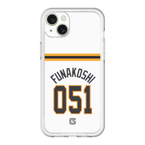 スリムプロテクションプレミアムケース［ 読売ジャイアンツ - #051 FUNAKOSHI - ホーム ］