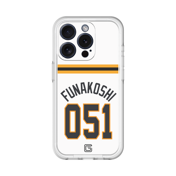 スリムプロテクションプレミアムケース［ 読売ジャイアンツ - #051 FUNAKOSHI - ホーム ］