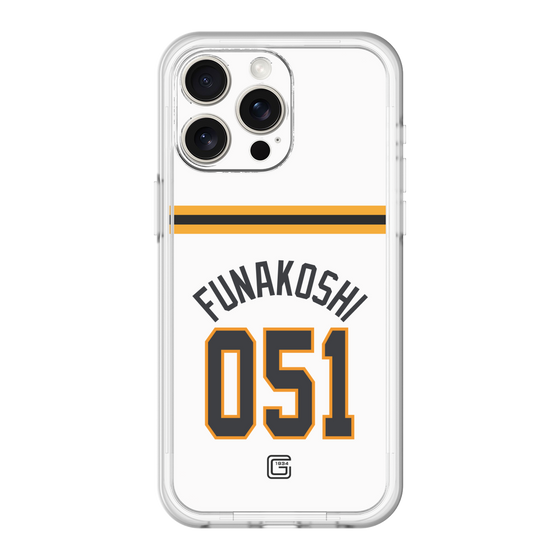 スリムプロテクションプレミアムケース［ 読売ジャイアンツ - #051 FUNAKOSHI - ホーム ］