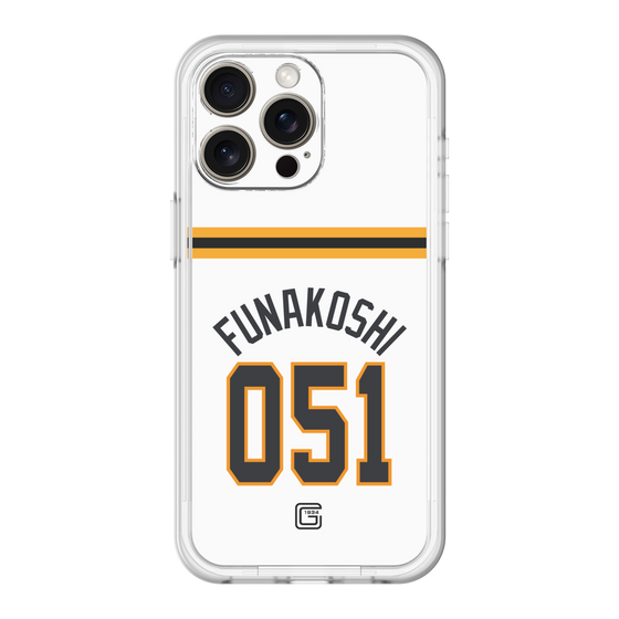 スリムプロテクションプレミアムケース［ 読売ジャイアンツ - #051 FUNAKOSHI - ホーム ］