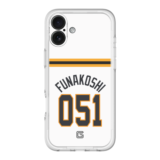 スリムプロテクションプレミアムケース［ 読売ジャイアンツ - #051 FUNAKOSHI - ホーム ］