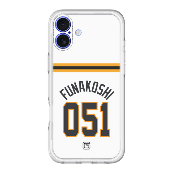 スリムプロテクションプレミアムケース［ 読売ジャイアンツ - #051 FUNAKOSHI - ホーム ］