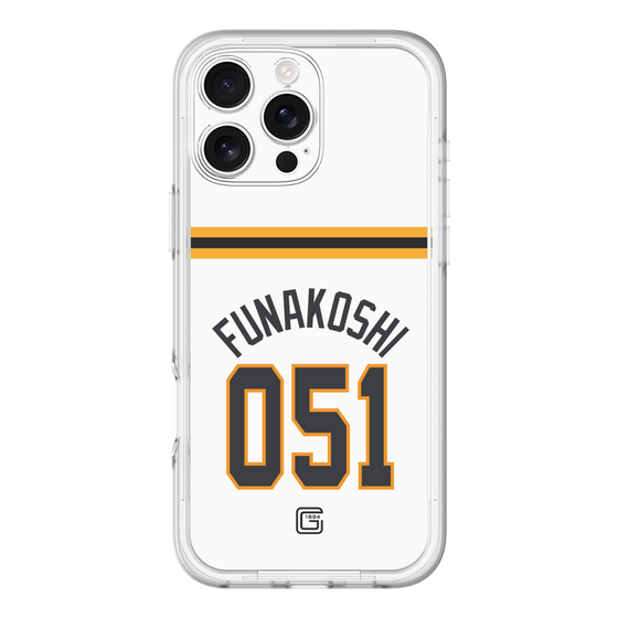 スリムプロテクションプレミアムケース［ 読売ジャイアンツ - #051 FUNAKOSHI - ホーム ］
