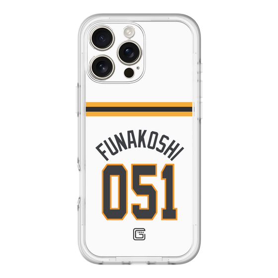 スリムプロテクションプレミアムケース［ 読売ジャイアンツ - #051 FUNAKOSHI - ホーム ］