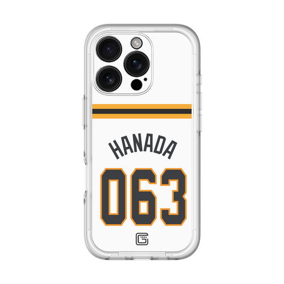 スリムプロテクションプレミアムケース［ 読売ジャイアンツ - #063 HANADA - ホーム ］