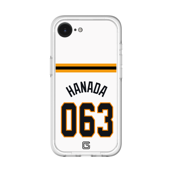 スリムプロテクションプレミアムケース［ 読売ジャイアンツ - #063 HANADA - ホーム ］