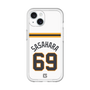 スリムプロテクションプレミアムケース［ 読売ジャイアンツ - #69 SASAHARA - ホーム ］
