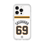 スリムプロテクションプレミアムケース［ 読売ジャイアンツ - #69 SASAHARA - ホーム ］