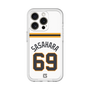 スリムプロテクションプレミアムケース［ 読売ジャイアンツ - #69 SASAHARA - ホーム ］