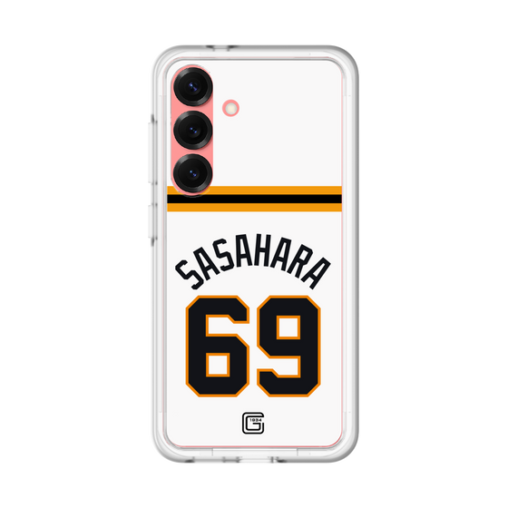 スリムプロテクションプレミアムケース［ 読売ジャイアンツ - #69 SASAHARA - ホーム ］