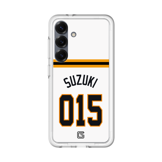 スリムプロテクションプレミアムケース［ 読売ジャイアンツ - #015 SUZUKI - ホーム ］
