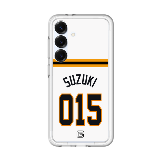 スリムプロテクションプレミアムケース［ 読売ジャイアンツ - #015 SUZUKI - ホーム ］