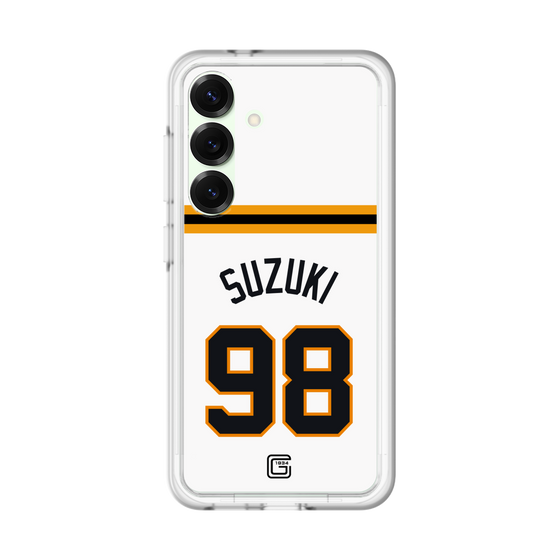 スリムプロテクションプレミアムケース［ 読売ジャイアンツ - #98 SUZUKI - ホーム ］