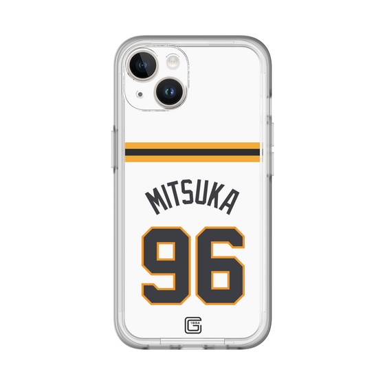 スリムプロテクションプレミアムケース［ 読売ジャイアンツ - #96 MITSUKA - ホーム ］