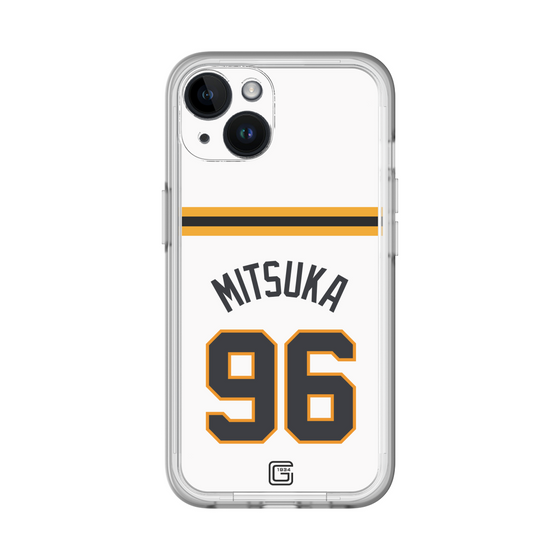 スリムプロテクションプレミアムケース［ 読売ジャイアンツ - #96 MITSUKA - ホーム ］