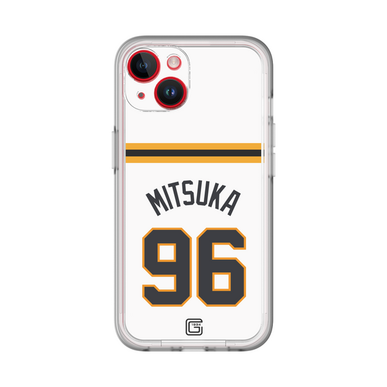 スリムプロテクションプレミアムケース［ 読売ジャイアンツ - #96 MITSUKA - ホーム ］