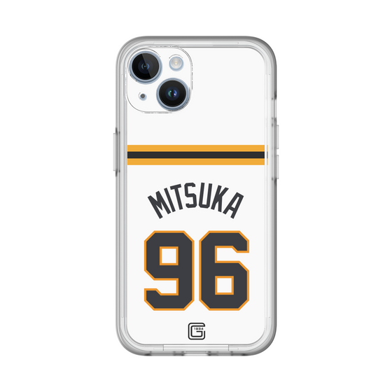 スリムプロテクションプレミアムケース［ 読売ジャイアンツ - #96 MITSUKA - ホーム ］