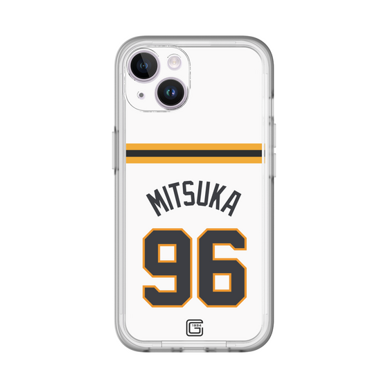 スリムプロテクションプレミアムケース［ 読売ジャイアンツ - #96 MITSUKA - ホーム ］