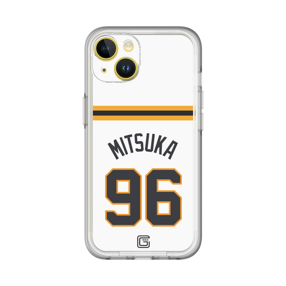 スリムプロテクションプレミアムケース［ 読売ジャイアンツ - #96 MITSUKA - ホーム ］