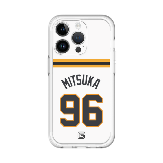 スリムプロテクションプレミアムケース［ 読売ジャイアンツ - #96 MITSUKA - ホーム ］