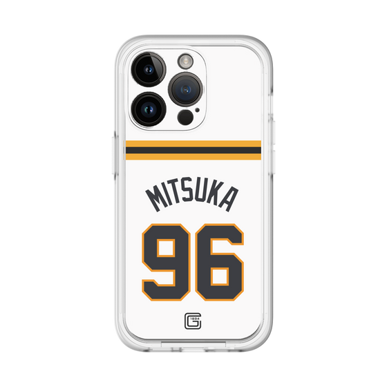 スリムプロテクションプレミアムケース［ 読売ジャイアンツ - #96 MITSUKA - ホーム ］