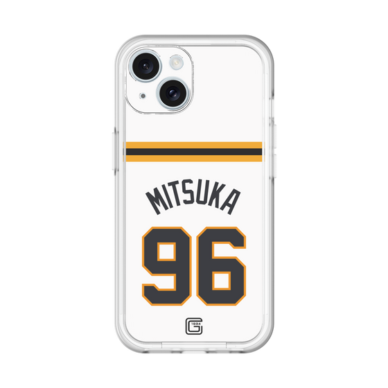 スリムプロテクションプレミアムケース［ 読売ジャイアンツ - #96 MITSUKA - ホーム ］
