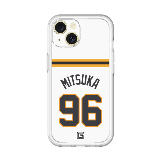 スリムプロテクションプレミアムケース［ 読売ジャイアンツ - #96 MITSUKA - ホーム ］