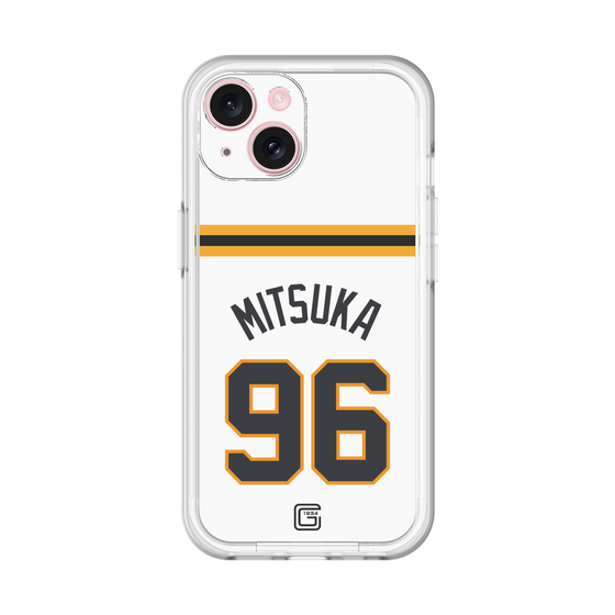 スリムプロテクションプレミアムケース［ 読売ジャイアンツ - #96 MITSUKA - ホーム ］