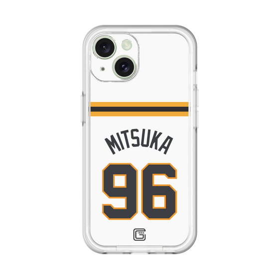 スリムプロテクションプレミアムケース［ 読売ジャイアンツ - #96 MITSUKA - ホーム ］