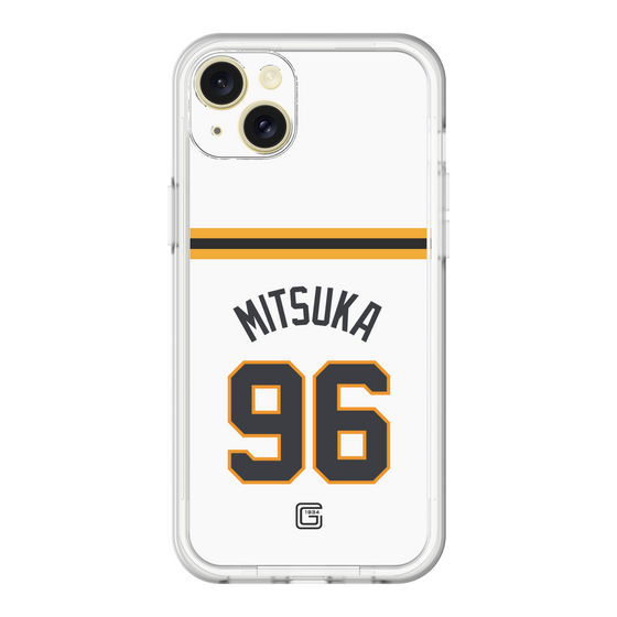 スリムプロテクションプレミアムケース［ 読売ジャイアンツ - #96 MITSUKA - ホーム ］