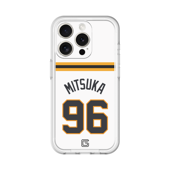 スリムプロテクションプレミアムケース［ 読売ジャイアンツ - #96 MITSUKA - ホーム ］