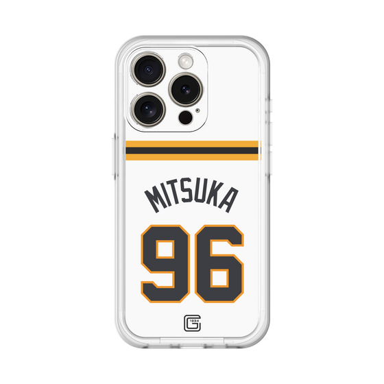 スリムプロテクションプレミアムケース［ 読売ジャイアンツ - #96 MITSUKA - ホーム ］