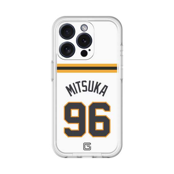 スリムプロテクションプレミアムケース［ 読売ジャイアンツ - #96 MITSUKA - ホーム ］