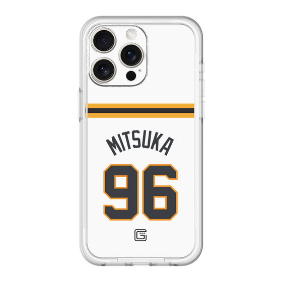 スリムプロテクションプレミアムケース［ 読売ジャイアンツ - #96 MITSUKA - ホーム ］