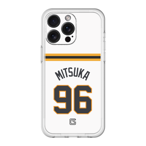 スリムプロテクションプレミアムケース［ 読売ジャイアンツ - #96 MITSUKA - ホーム ］