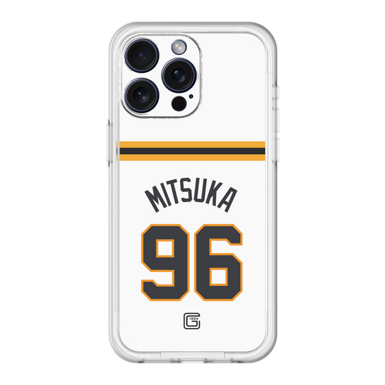 スリムプロテクションプレミアムケース［ 読売ジャイアンツ - #96 MITSUKA - ホーム ］