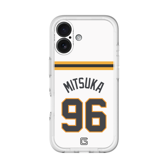 スリムプロテクションプレミアムケース［ 読売ジャイアンツ - #96 MITSUKA - ホーム ］