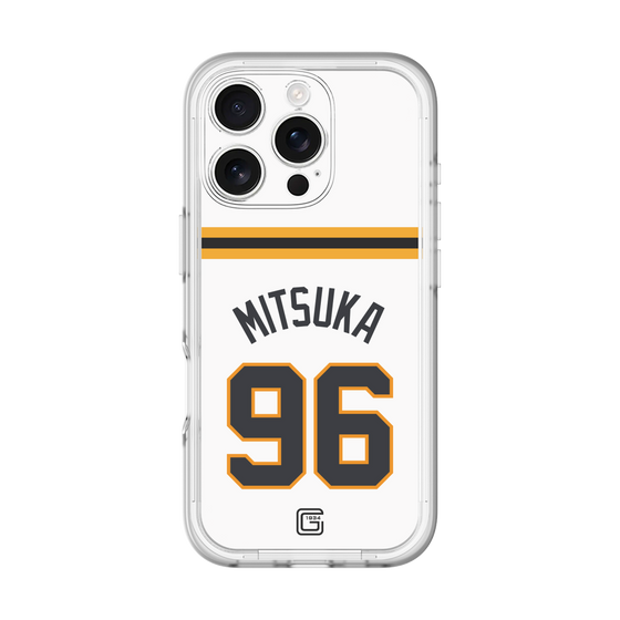 スリムプロテクションプレミアムケース［ 読売ジャイアンツ - #96 MITSUKA - ホーム ］