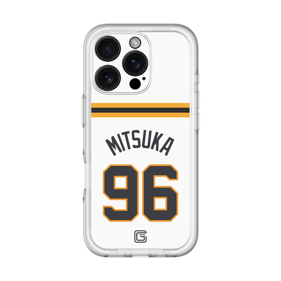 スリムプロテクションプレミアムケース［ 読売ジャイアンツ - #96 MITSUKA - ホーム ］