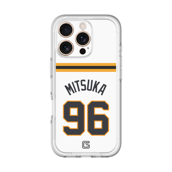 スリムプロテクションプレミアムケース［ 読売ジャイアンツ - #96 MITSUKA - ホーム ］