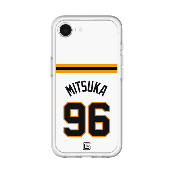 スリムプロテクションプレミアムケース［ 読売ジャイアンツ - #96 MITSUKA - ホーム ］